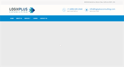 Desktop Screenshot of logixplusconsulting.com