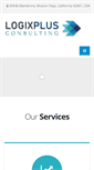 Mobile Screenshot of logixplusconsulting.com